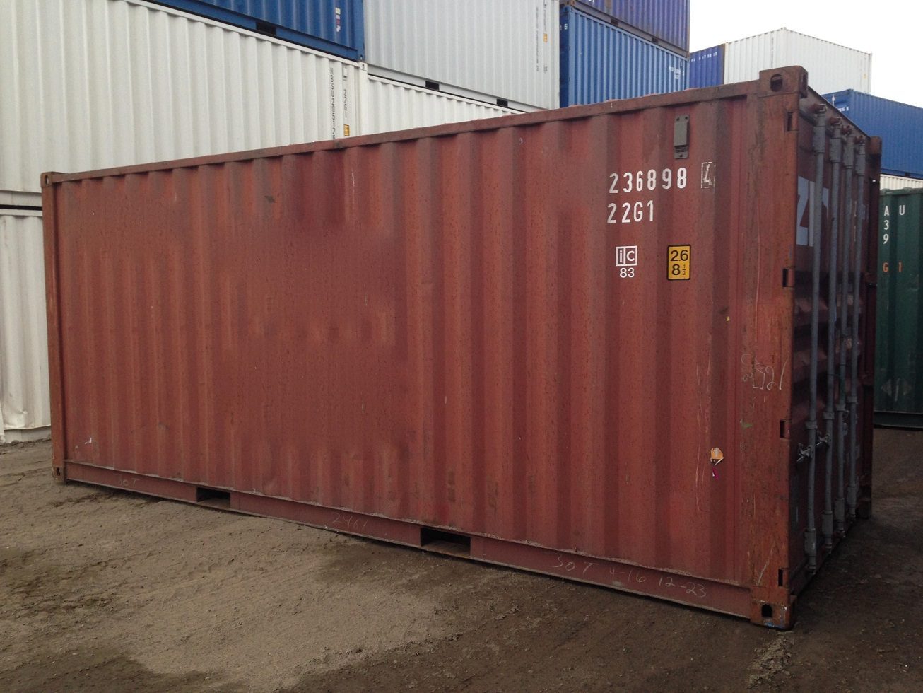 20 Fuß Seecontainer gebraucht wwt