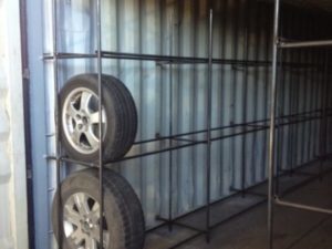 20 Fuß Reifencontainer
