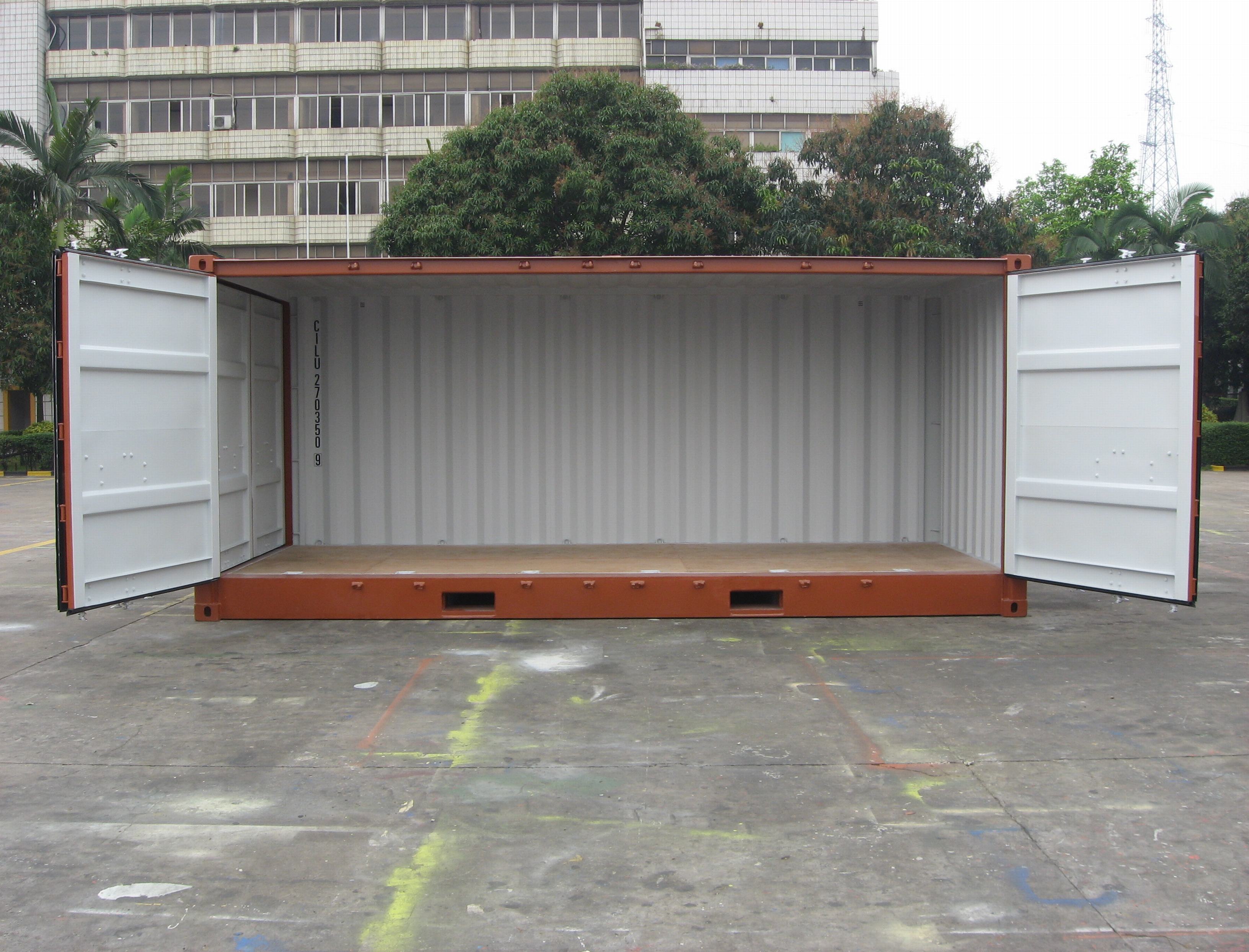 Side Door Container 20 Fuß