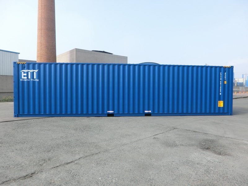 40 Fuß High Cube Container - blau -