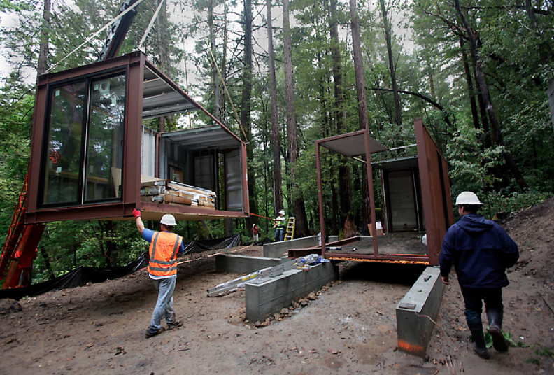 Containerhaus in den Redwoods (6)