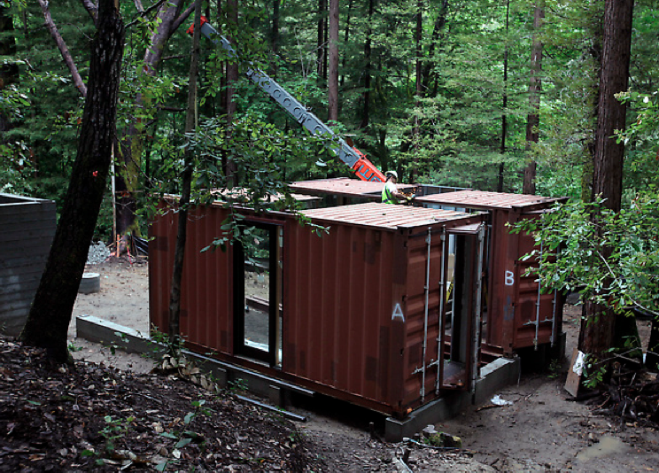 Containerhaus in den Redwoods (7)