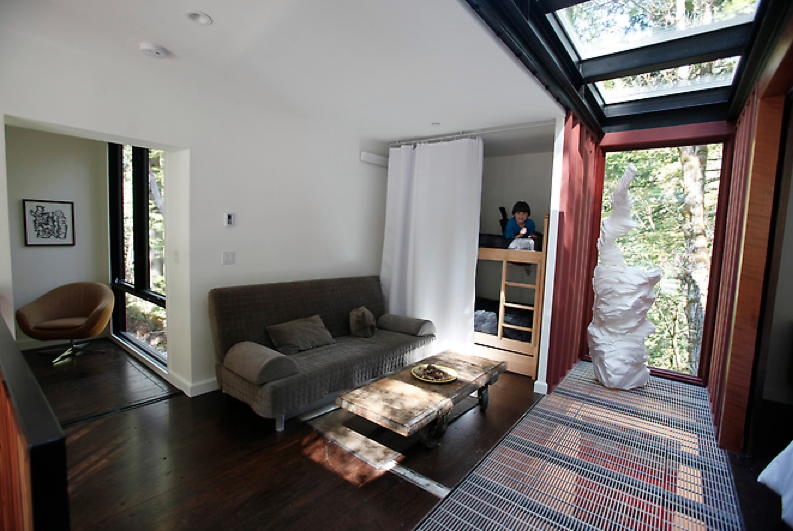 Containerhaus in den Redwoods (9)