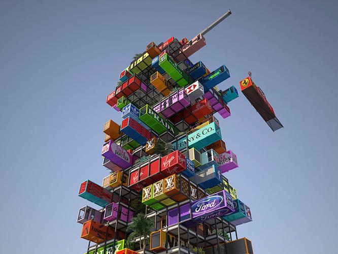 ova studio hotel aus gebrauchten seecontainern (2)