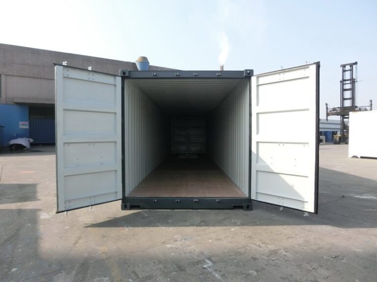 40 Fuß Container, 2 stirnseitige Öffnungen ( Double Door)