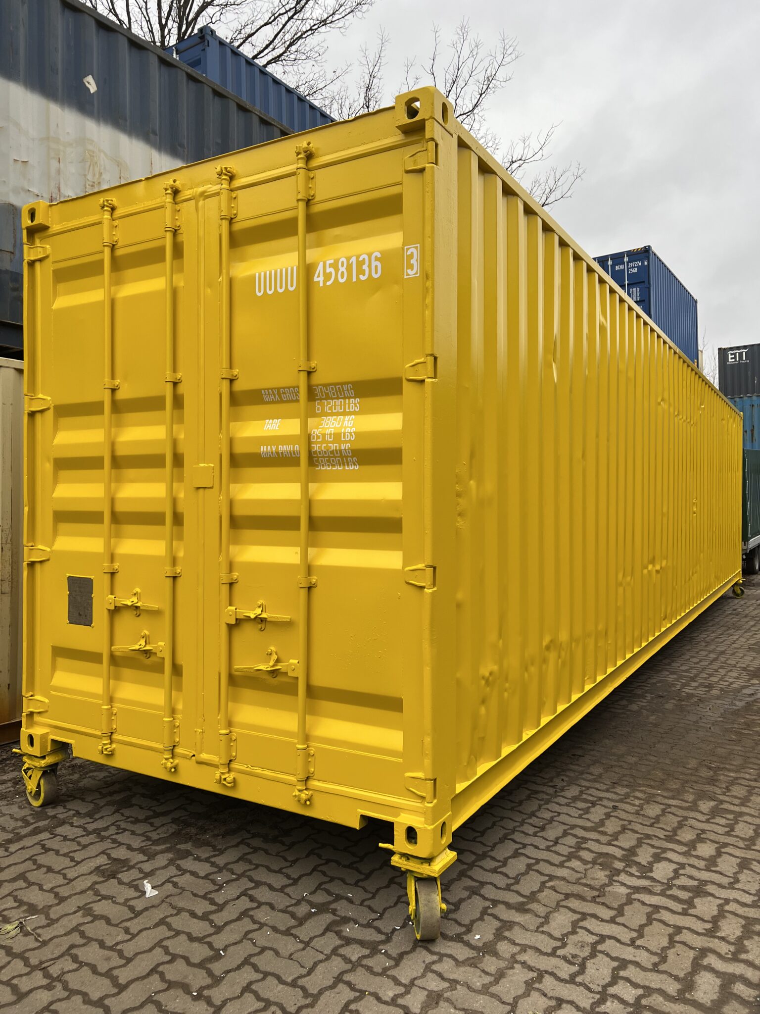 40 Fuß Container, neu lackiert (refurbished) - Containerbasis.de