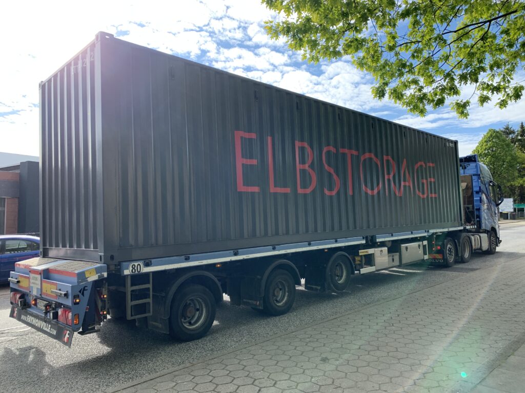 40 Fuß High Cube Container, 8 Abteile (Selfstorage) - Containerbasis.de