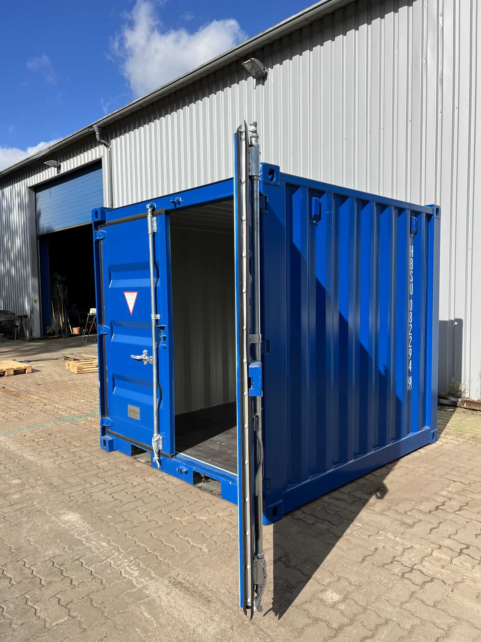 40 Fuß High Cube Container, 3 Seiten zu öffnen (Side Door ...