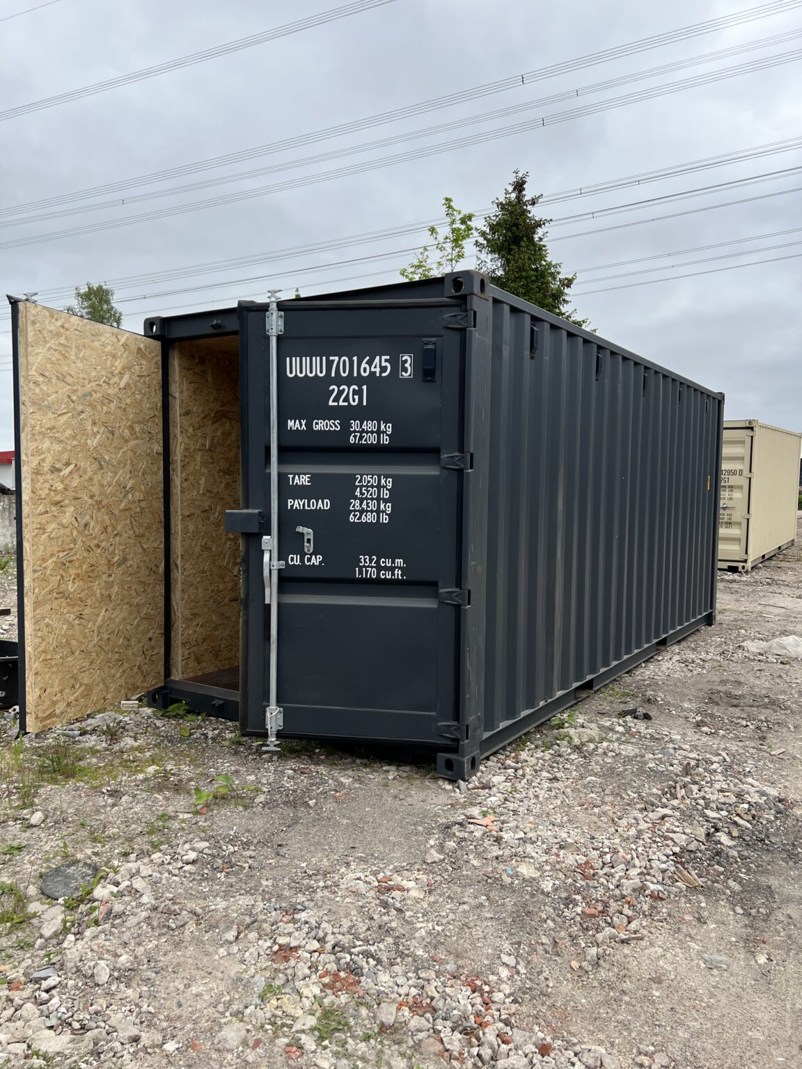 40 Fuß High Cube Container, 3 Seiten zu öffnen (Side Door ...