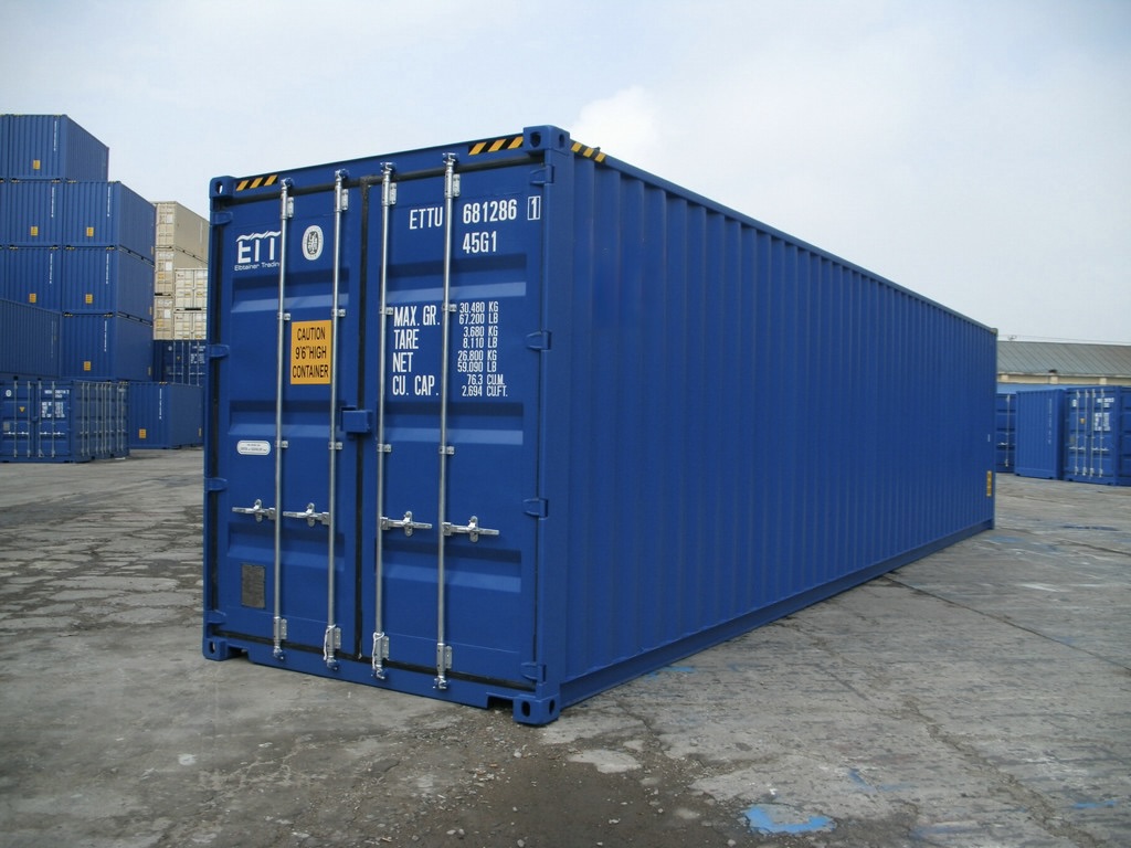 40ft High-Cube Container, neuwertig