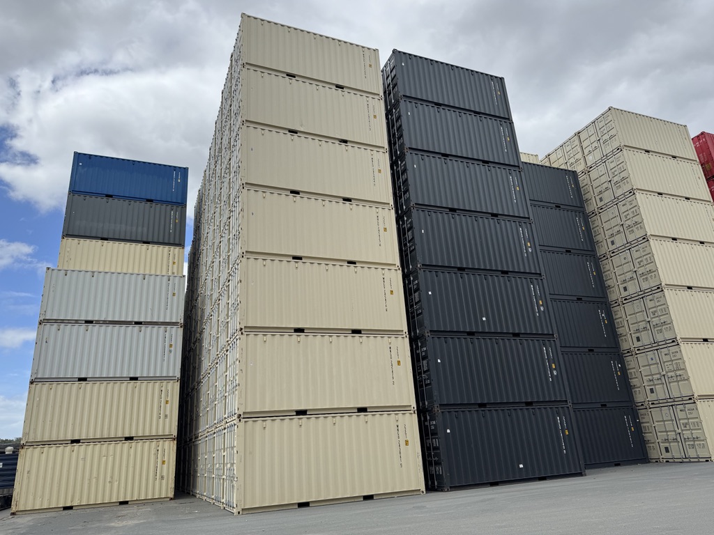 20ft Container Stapel