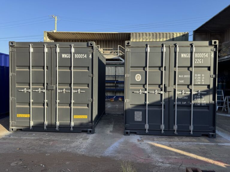 10 Fuß Container, anthrazit RAL 7016