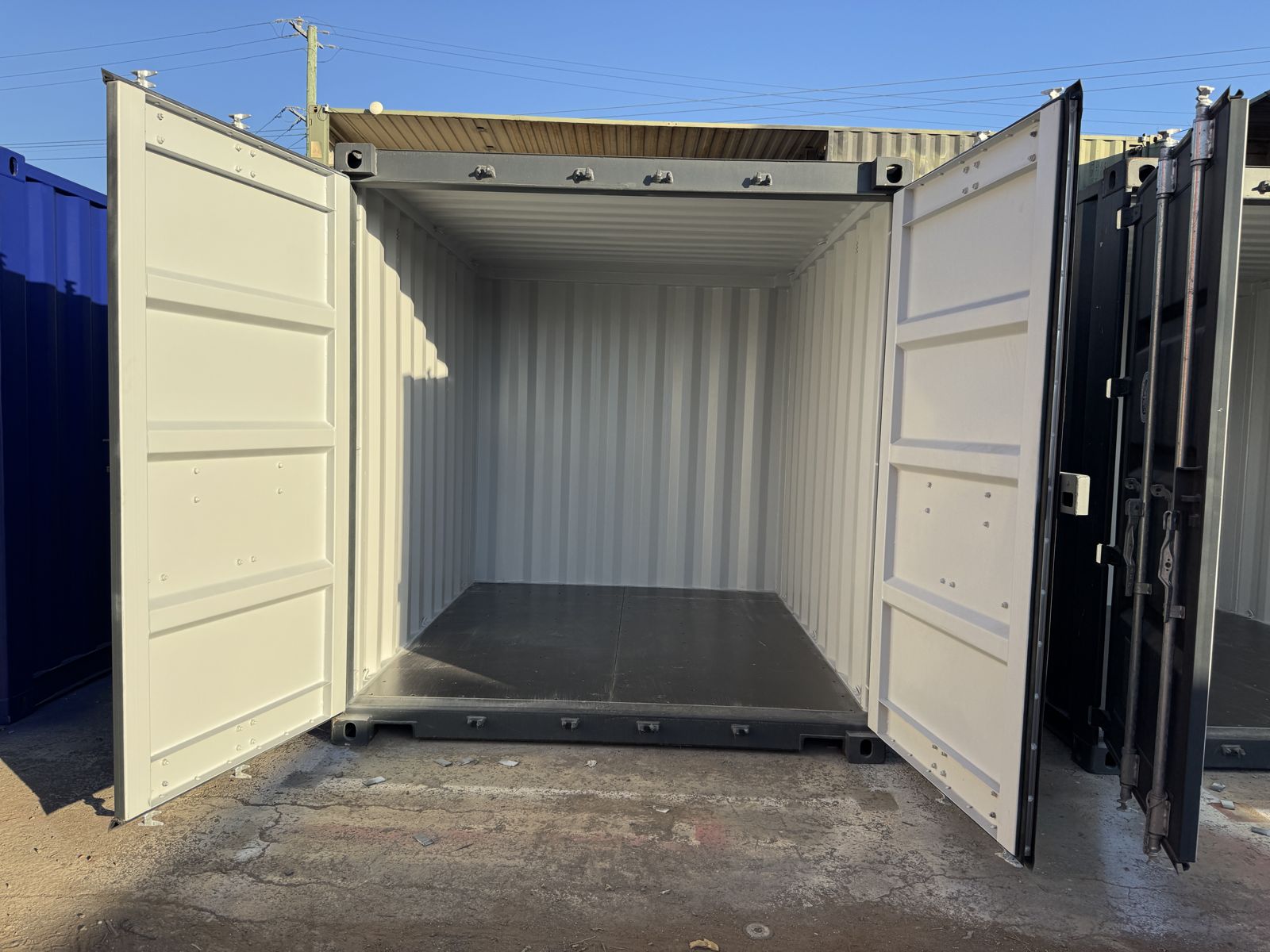 10 Fuß container neu anthrazit RAL 7016, Bild 5