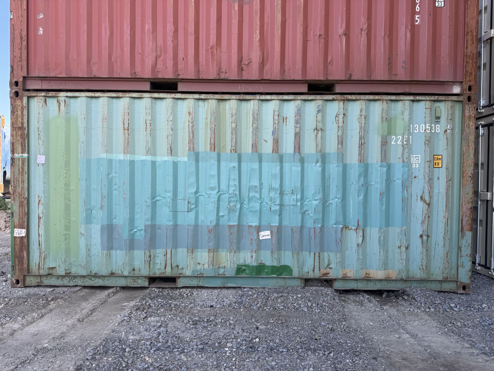 20 Fuß container gebraucht mintgrün, Bild 5