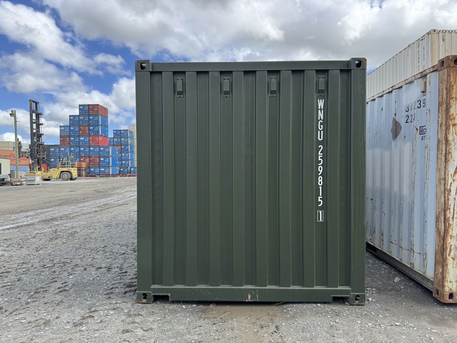 20 Fuß container kieferngrün RAL 6028, Bild 7