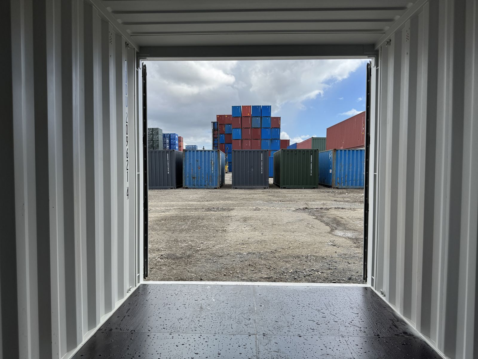 20 Fuß container signalweiß RAL 9003, Bild 5