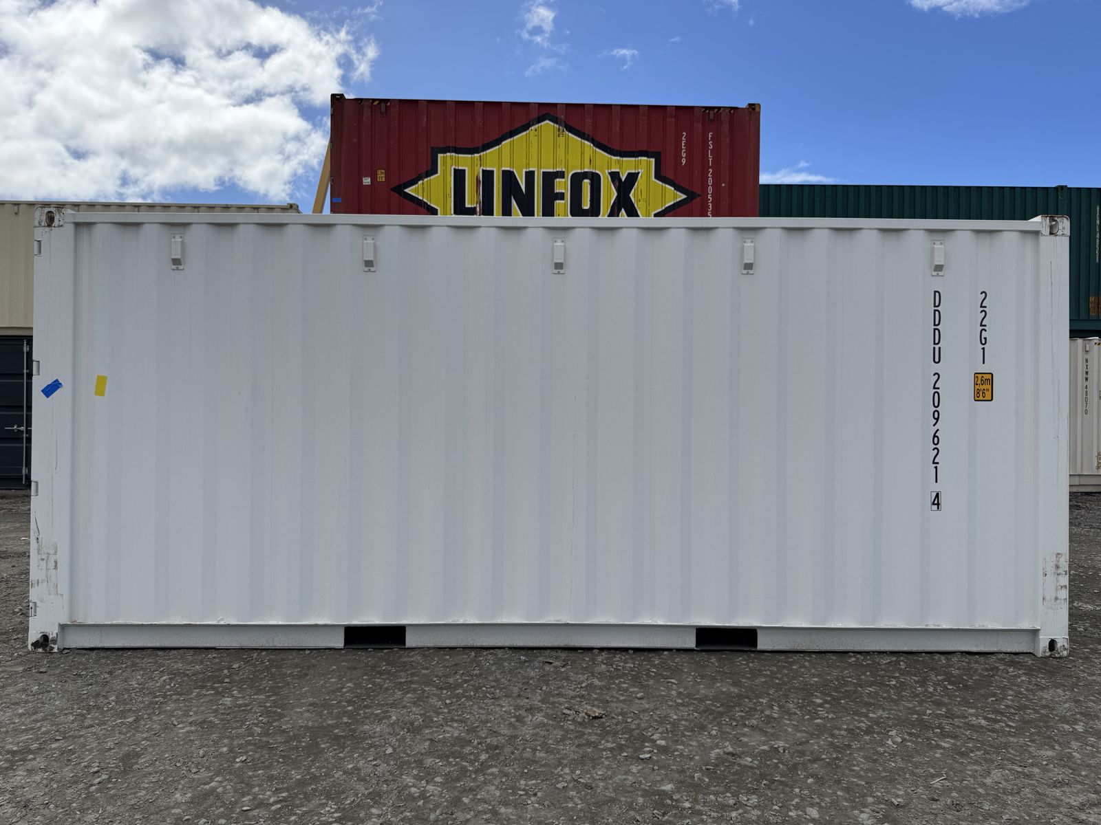 20 Fuß container signalweiß RAL 9003, Bild 6