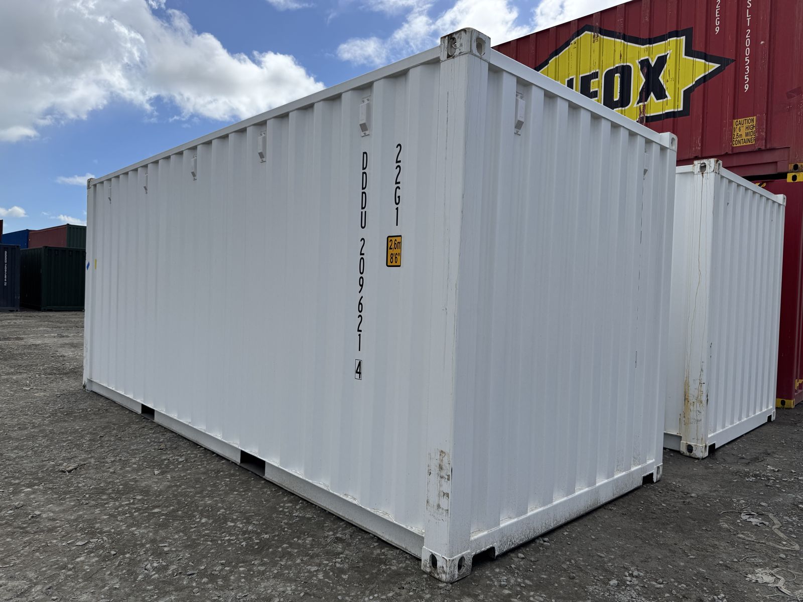 20 Fuß container signalweiß RAL 9003, Bild 7