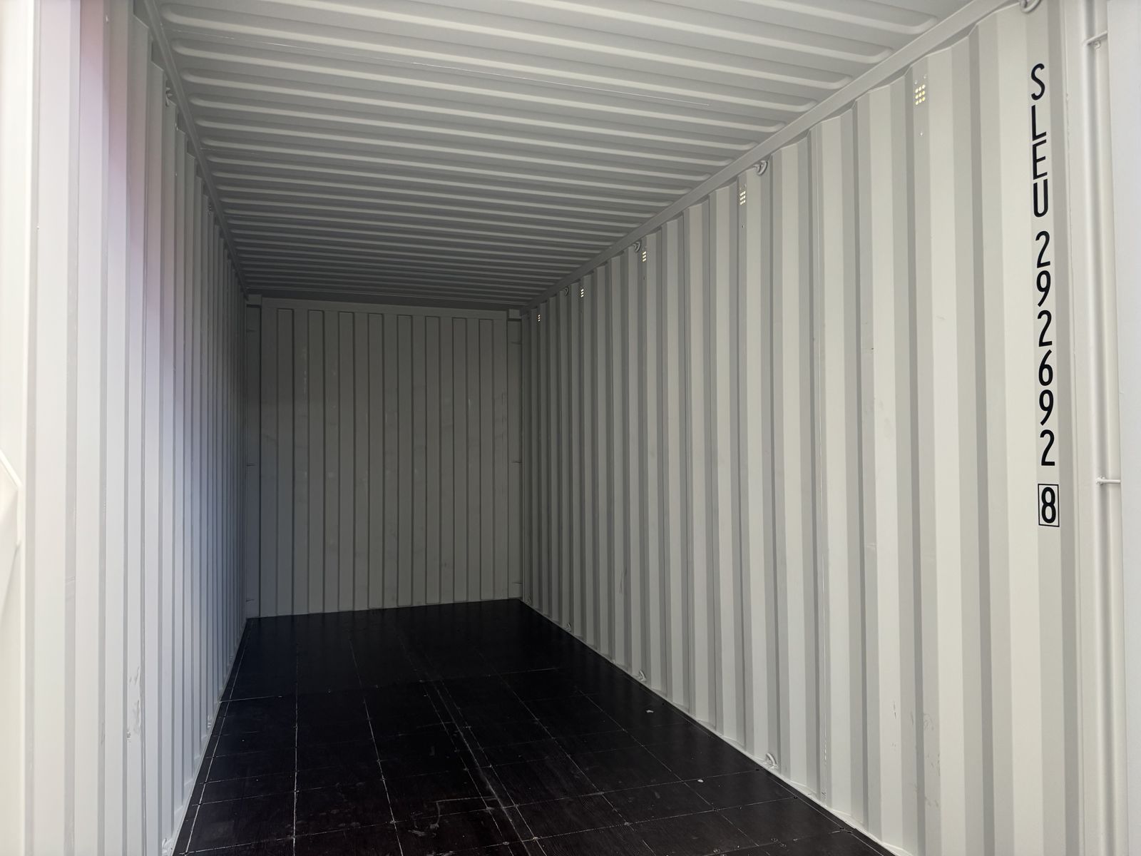 20 Fuß high cube container lichtgrau RAL 7035, Bild 5