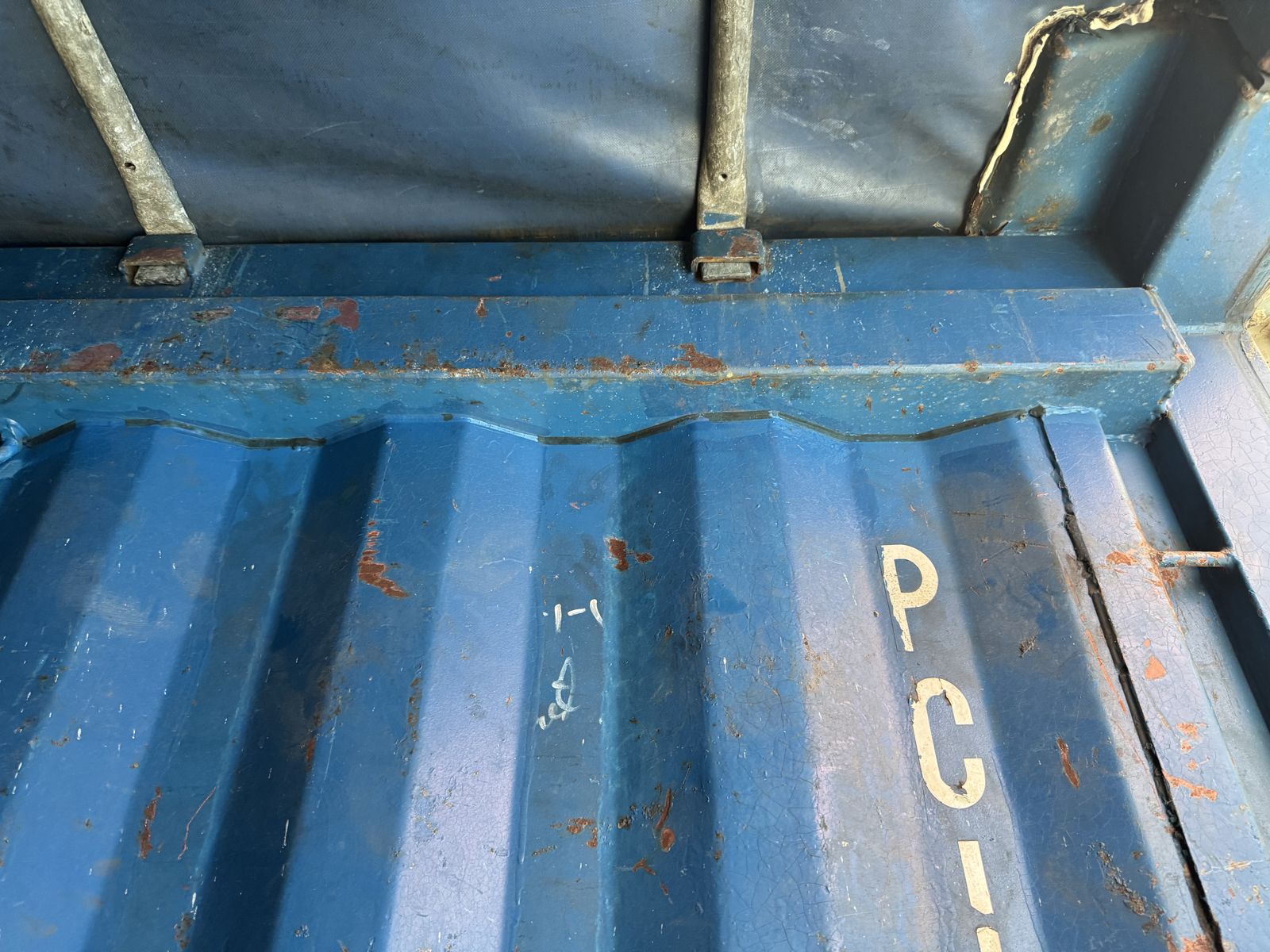 20 Fuß high cube open top container gebraucht, Bild 5