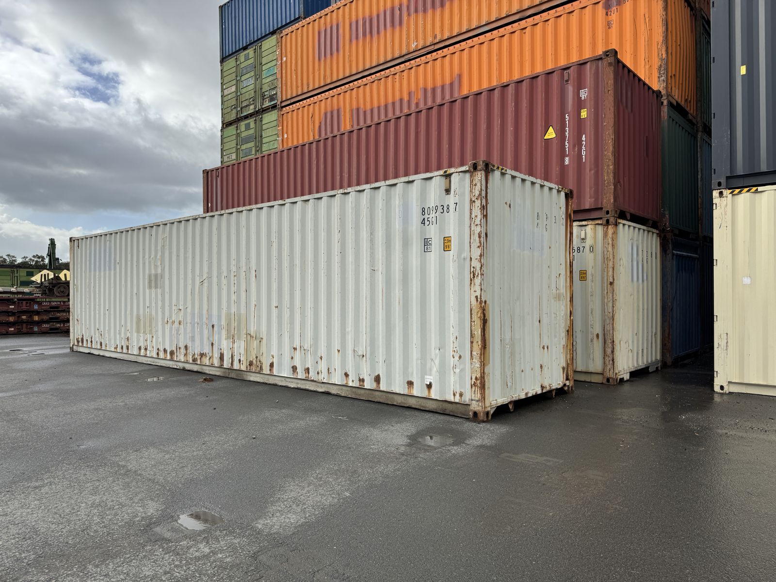 40 Fuß high cube container gebraucht wind und wasserdicht, Bild 8