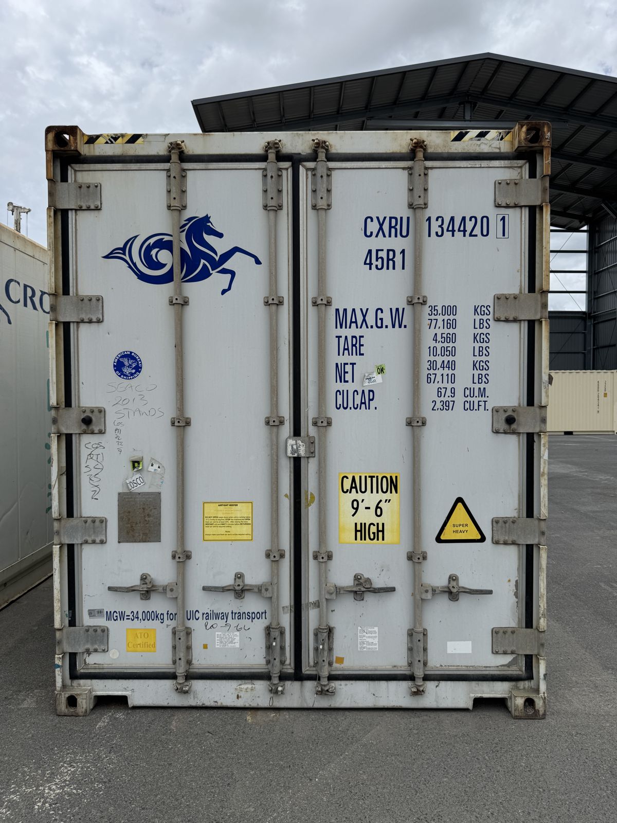 40 Fuß high cube kühlcontainer gebraucht ohne kuehlfunktion, Bild 4