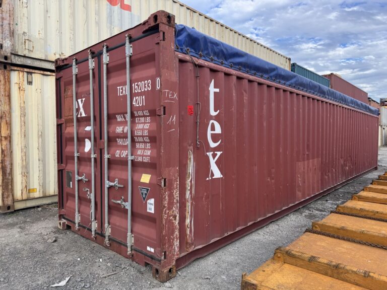 40 Fuß Open Top Container, gebraucht