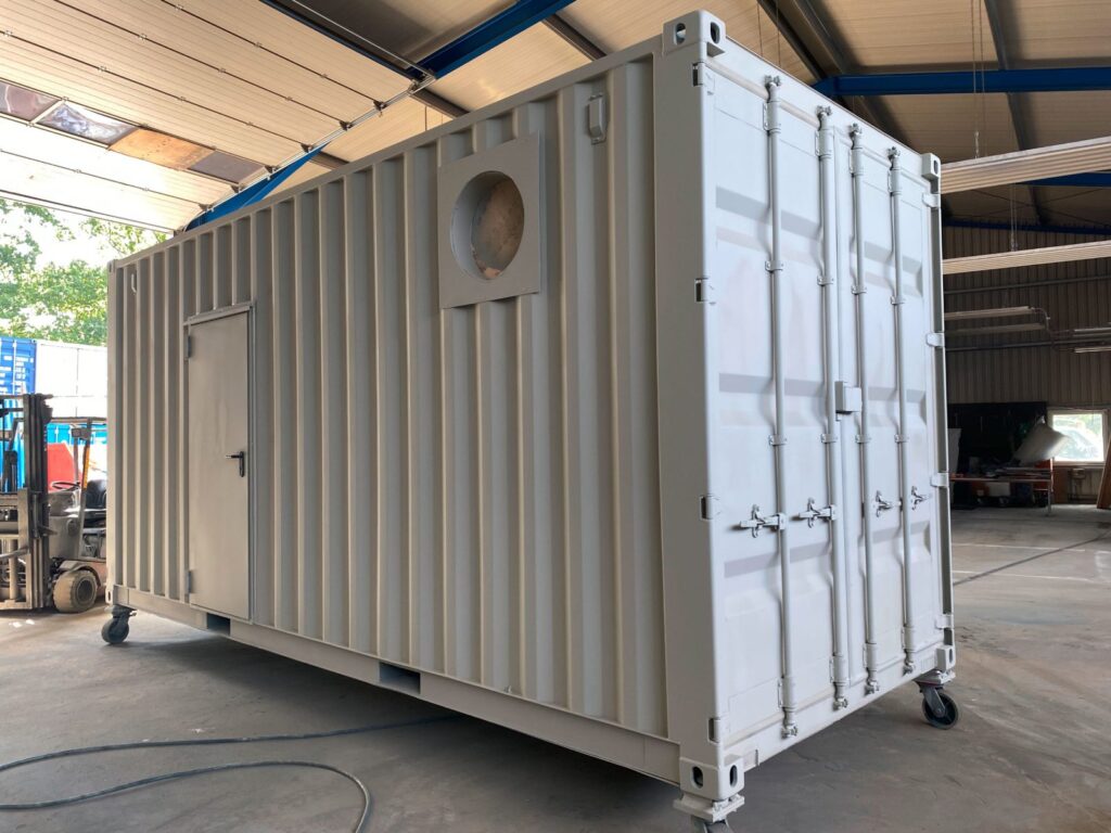 Technikcontainer für eine Luftfilteranlage von Schwalm Robotic